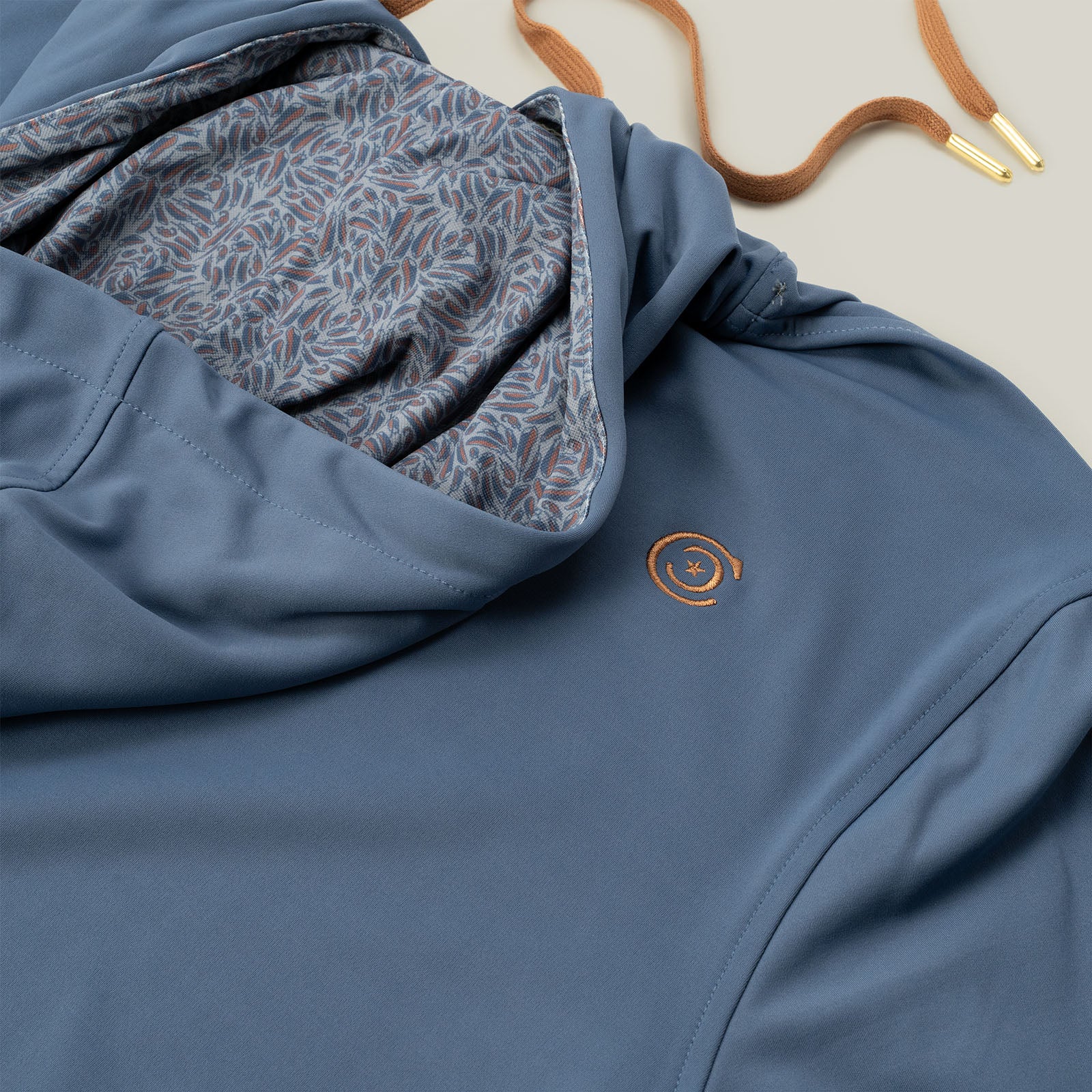 Feather Blue Hoodie