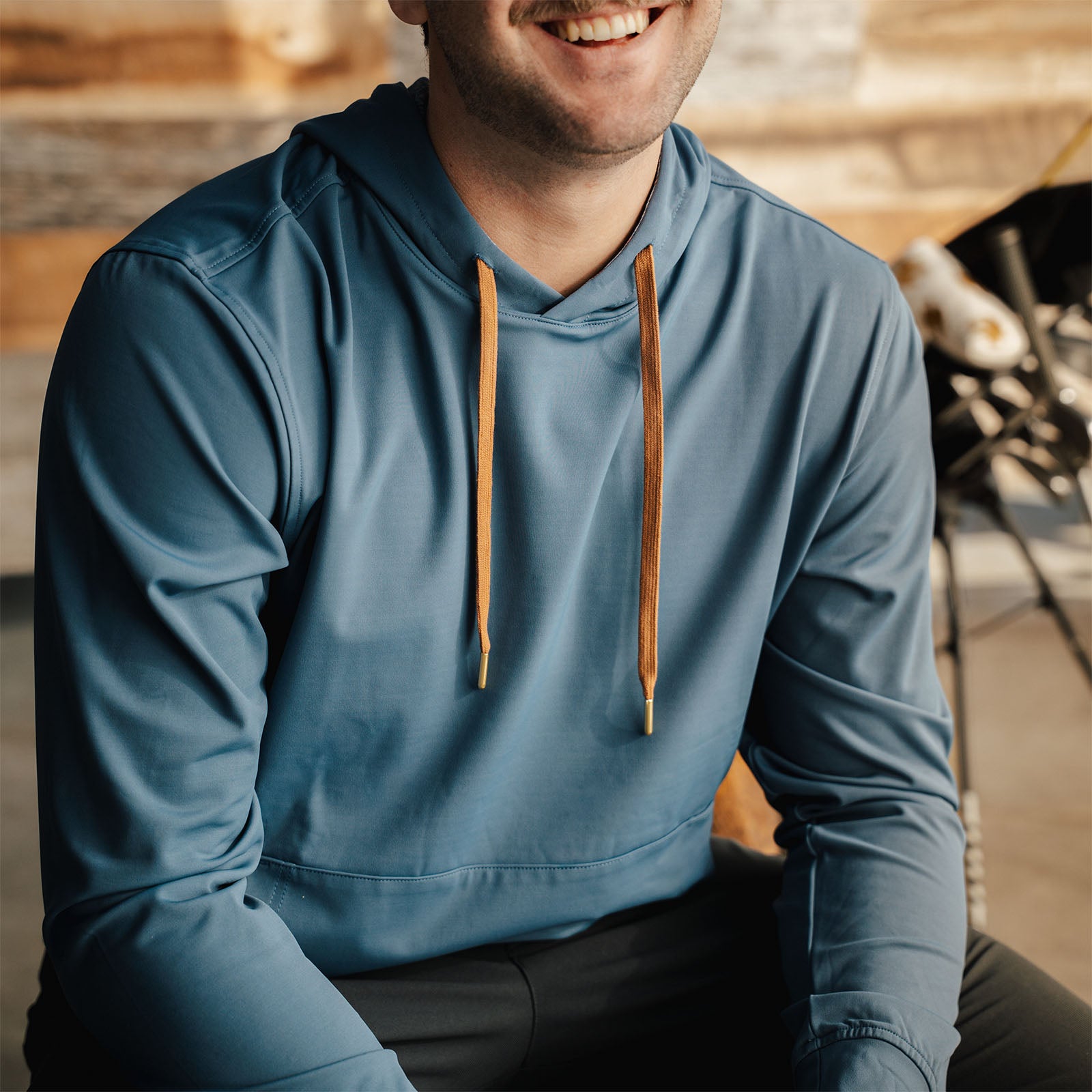Feather Blue Hoodie
